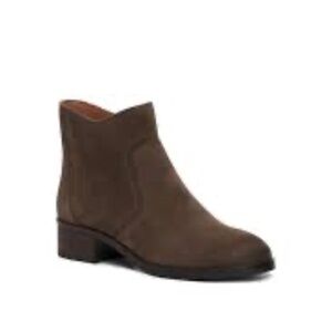 Lucky Brand Women's Pattrik Ankle Suede Booties Size 7.5